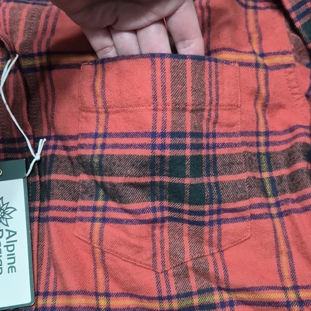Alpine Design Women's AD Hike Midweight Flannel Size M NWT - Picture 5 of 11